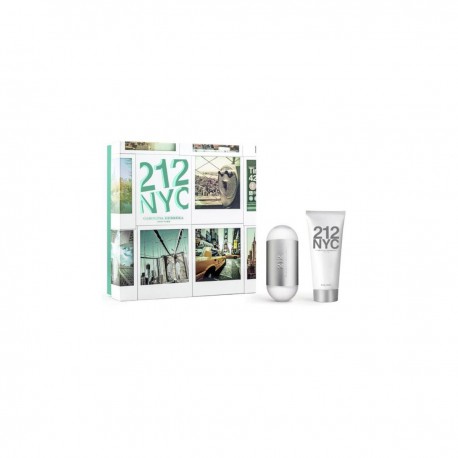 8411061804674 - CAROLINA HERRERA 212 EAU DE TOILETTE 60ML VAPORIZADOR + BODY 100ML - PERFUMES