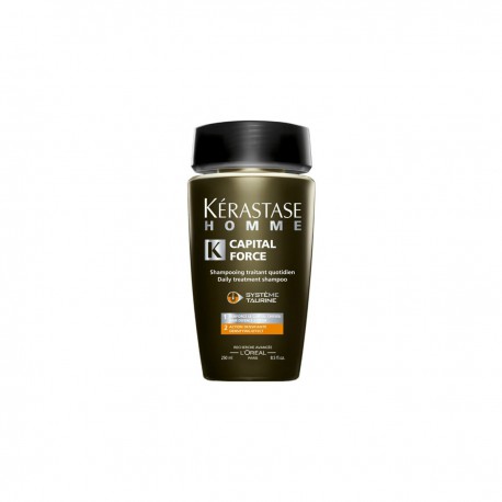 3474630288195 - KERASTASE HOMME CAPITAL FORCE DIALY TREATMENT SHAMPOO 250ML - CHAMPÚ