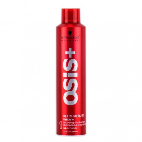 4045787300482 - SCHWARZKOPF OSIS+ REFRESH DUST TEXTURE BODYFYING DRY SHAMPOO LIGHT CONTROL 1 300ML - CHAMPÚ