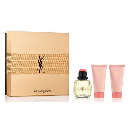 3365440264816 - YVES SAINT LAURENT PARIS EAU DE TOILETTE 75ML VAPORIZADOR + BODY MILK 50ML+ GEL 50ML - PERFUMES