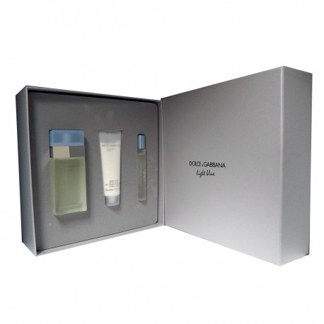7308701469030 - DOLCE GABBANA LIGHT BLUE EAU DE TOILETTE 50ML VAPORIZADOR + REFRESHING BODY CREAM 50ML - PERFUMES