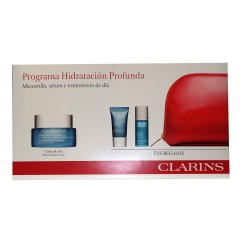 3380810023084 - CLARINS CREME DESALTERANTE PEAUX NORMALES A SECHES 50ML+MASQUE ANTI-SOIF 15ML+BI-SERUM INTENSIF 15ML - HIDRATACI