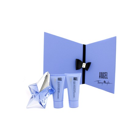 3439600288780 - THIERRY MUGLER ANGEL'EAU DE PERFUME 25ML VAPORIZADOR + BODY MILK 30ML + GEL30ML - PERFUMES