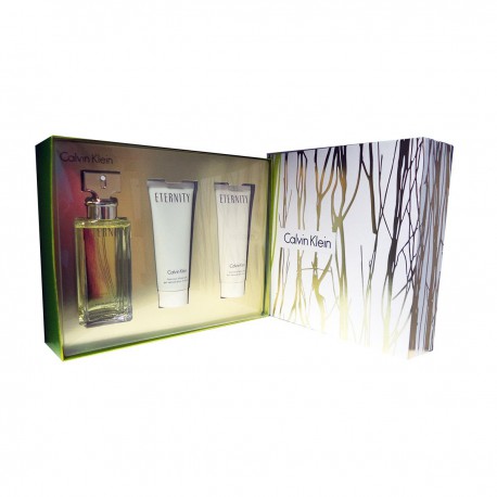3614221539415 - CALVIN KLEIN ETERNITY EAU DE PERFUME 100ML VAPORIZADOR + LAIT SENSUEL POUR LE CORPS 10 - PERFUMES