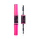 4049775515216 - MARKWINS WET N WILD MEGA PLUMP DOUBLE THREAT MASCARA VERY BLACK - MASCARAS