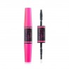 4049775515216 - MARKWINS WET N WILD MEGA PLUMP DOUBLE THREAT MASCARA VERY BLACK - MASCARAS