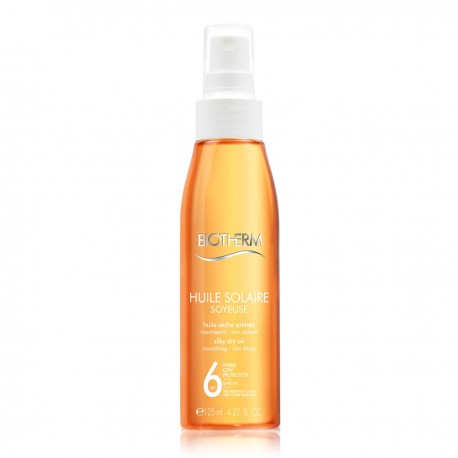 3605540850008 - BIOTHERM HUILE SOLAIRE SOYEUSE SPF6 SILKY DRY OIL 125ML - PROTECCION CORPORAL