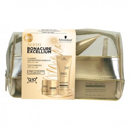 8410436270700 - SCHWARKPOF BONACURE EXCELLIUM Q10 OMEGA3 CHAMPU ANTIENCRESPAMIENTO 200ML + TRATAMIENTO 250ML - CHAMPÚ