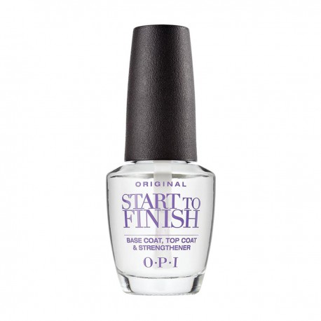 6198283783610 - OPI START TO FINISH BASE COAT, TOP COAT STREGHTENER 15ML - ESMALTES