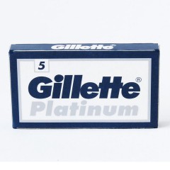 GILLETTE PLATINUM CUCHILLAS RECAMBIO PACK 5UD.