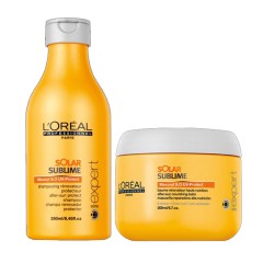 8433726028256 - L'OREAL EXPERT SOLAR SUBLIME MASCARILLA ALTA NUTRICION 200ML + CHAMPU PROTECTOR 250ML - MASCARILLAS