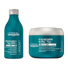 8433726028270 - L'OREAL EXPERT PRO-KERATIN REFILL MASCARILLA RESTAURADORA 200ML + CHAMPU RESTAURADOR 250ML - MASCARILLAS