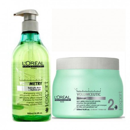 8433726028287 - L'OREAL EXPERT VOLUMETRY ACONDICIONADOR 150ML + CHAMPU ANTI-GRAVEDAD 250ML - CHAMPÚ