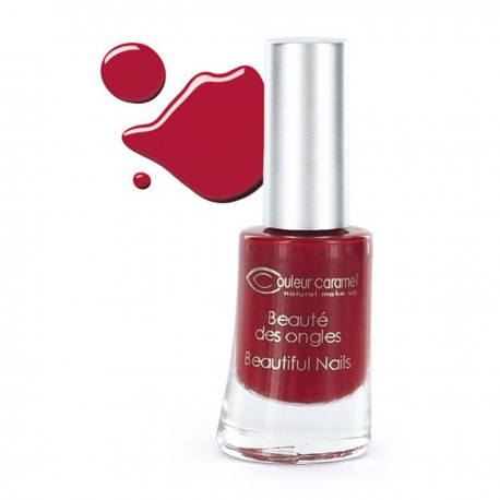 3700306980842 - COULEUR CARAMEL VERNIS A ONGLES Nº8 ROUGE MAT - ESMALTES