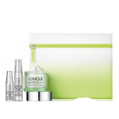 0207147930980 - CLINIQUE SUPERDEFENSE CREM 50ML + SMART SERUM 10ML + SMART EYE CREAM 5ML + NECESER - HIDRATACION