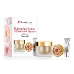 0858051920130 - ELIZABETH ARDEN CERAMIDES REPLENISH RESTORE WITH CERAMIDE 7CAPS + DAY CREAM 50ML + SERUM 5ML - HIDRATACION