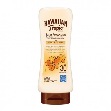 5099821001834 - HAWAIIAN TROPIC SATIN PROTECTION ULTRA RADIANCE SPF30 CREAM 180ML - PROTECCION CORPORAL