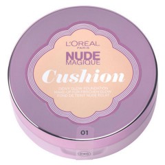 3600523161492 - L'OREAL NUDE MAGIQUE CUSHION POWDER 01 PORCELAINE - POLVOS COMPACTOS