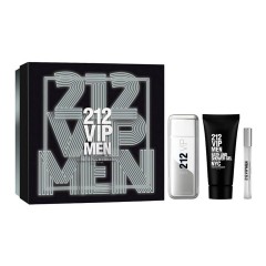 8411061830130 - CAROLINA HERRERA 212 VIP MEN EAU DE TOILETTE 100ML + SHOWER GEL 100ML + EAU DE TOILETTE 10ML - PERFUMES