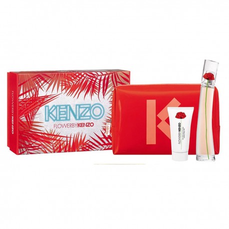 3274872320161 - KENZO FLOWER BY KENZO EAU DE PARFUM 50ML + BODY CREAM + NECESER - PERFUMES
