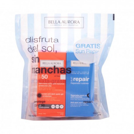 8413400003427 - BELLA AURORA GEL CREMA SOLAR ANTI-MANCHAS SPF50 PIEL MIXTRA-GRASA 50ML + REPARADOR ANTI-MANCHAS 50ML GRATIS - PR