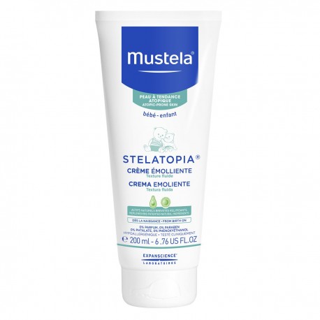 3504105028992 - MUSTELA STELATOPIA CREMA EMOLIENTE TEXTURA RICA PIEL ATOPICA 200ML - BEBES Y MAMAS