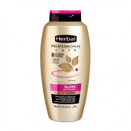 8420651162001 - HERBAL HISPANIA PROFESSIONAL CARE CHAMPU GLOSS INTENSE 750ML - CHAMPÚ