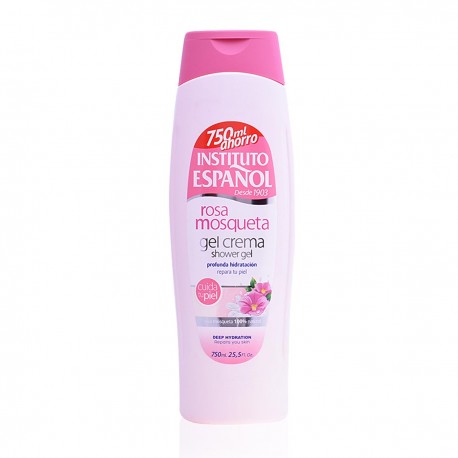 8411047142165 - INSTITUTO ESPAÑOL ROSA MOSQUETA GEL-CREAM 750ML - HIGIENE CORPORAL