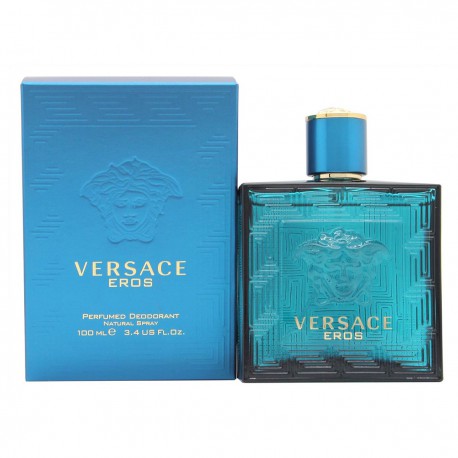 8011003809240 - VERSACE EROS PERFUMED DEODORANT 100ML - DESODORANTE