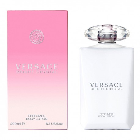 8011003993857 - VERSACE BRIGHT CRYSTAL PERFUMED BODY LOTION 200ML - HIDRATACION