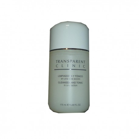 8436019948033 - TRANSPARENT CLINIC LIMPIADORA Y TONICO 175ML - HIDRATACION