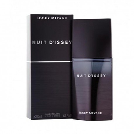 3423474877355 - ISSEY MIYAKE NUIT D ISSEY POUR HOMME EAU DE TOILETTE 200ML VAPORIZADOR - PERFUMES