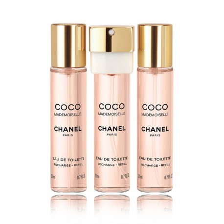 3145891164008 - CHANEL COCO MADEMOISELLE EAU DE PERFUME 3x20ML VAPORIZADOR - PERFUMES