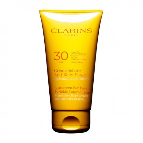 3380811421124 - CLARINS CREME SOLAIRE ANTI-RIDES VISAGE SPF30 75ML - PROTECCION FACIAL