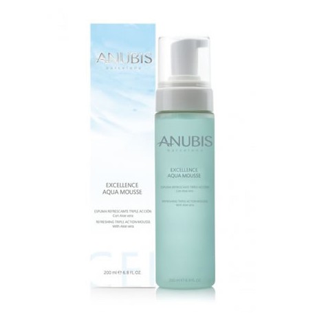 8436019951101 - ANUBIS BARCELONA EXCELLENCE AQUA MOUSSE LIMPIADOR 200ML - LECHE LIMPIADORA