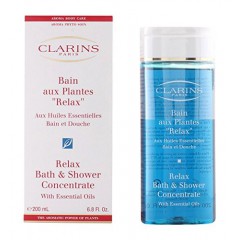 CLARINS RELAX BATH   SHOWER CONCENTRATE WITH ESSENTIAL OILS 200ML