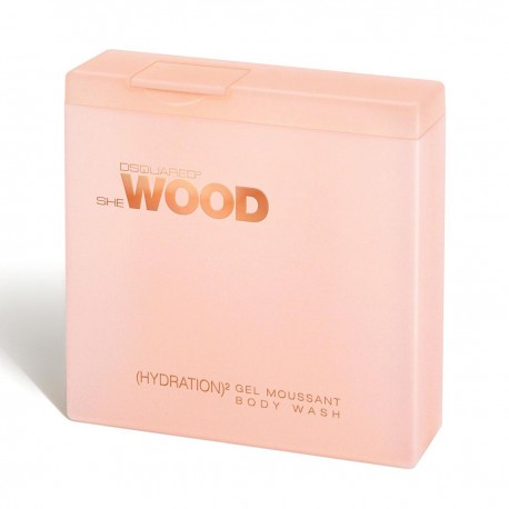 8011530611002 - DSQUARED SHE WOOD HYDRATION BODY WASH 200ML - HIGIENE CORPORAL
