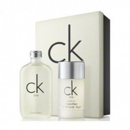 3614222353492 - CALVIN KLEIN CK ONE EAU DE TOILETTE 100ML + DEODORANT STICK 75GR. - PERFUMES