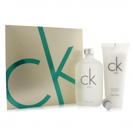 3614222353508 - CALVIN KLEIN CK ONE EAU DE TOILETTE 200ML + BODY LOTION 200ML - PERFUMES