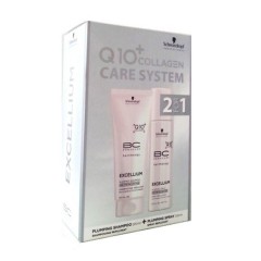 4045787361797 - SCHWARZKPOF BONACURE EXCELLIUM Q10 PLUMPING SHAMPOO 200ML + SPRAY 200ML - CHAMPÚ