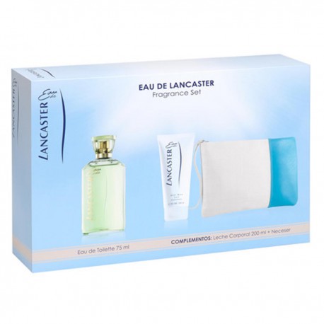 3614221700051 - LANCASTER EAU DE LANCASTER EAU DE TOILETTE 75ML + LECHE CORPORAL 200ML + NECESER - PERFUMES