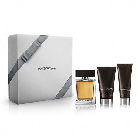 7308702593060 - DOLCE & GABBANA THE ONE FOR MEN EAU DE TOILETTE 100ML + AFTER SHAVE BALM 75ML + SHOWER GEL 50ML - PERFUMES