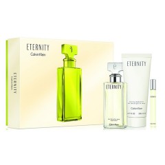 3614222377887 - CALVIN KLEIN ETERNITY EAU DE PARFUM 100ML + BODY LOTION 200M,L + SHOWER GEL 100ML - PERFUMES