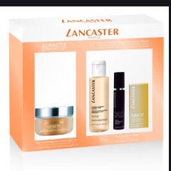 3614222652137 - LANCASTER SURACTIF COMFORT LIFT RICH DAY CREAM 50ML + SERUM 10ML + EYE TREATMENT 3ML + CLEANSER 100ML - HIDRATAC