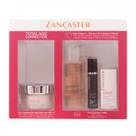 3614222652144 - LANCASTER TOTAL AGE CORRECTOR DAY CREAM 50ML + SERUM 10ML + OIL 3ML + CLEANSER 100ML - CORRECTORAS