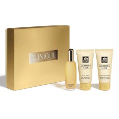 0207148280730 - CLINIQUE AROMATICS ELIXIR ESSENCE SERUM 45ML + LOTION 75ML + SHOWER GEL 75ML - PERFUMES