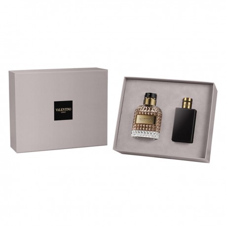 8411061857694 - VALENTINO UOMO EAU DE TOILETTE 100ML VAPORIZADOR + AFTER SHAVE BALM 100ML - PERFUMES