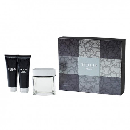 8436550501926 - TOUS MAN EAU DE TOILETTE 100ML + AFTER SHAVE BALM 100ML + SHOWER GEL 100ML - PERFUMES