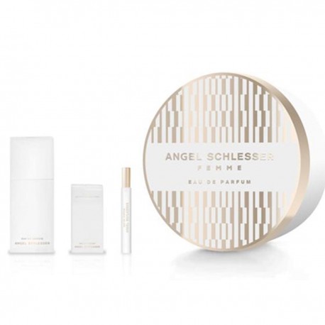 8427395654519 - ANGEL SCHLESSER EAU DE TOILETTE 100ML + EAU DE TOILETTE 15ML + BODY LOTION 75ML - PERFUMES