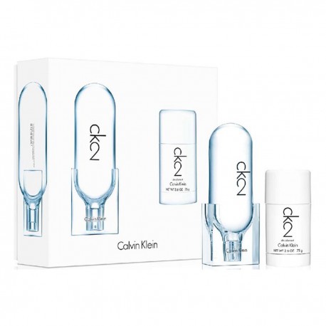 3614222353591 - CALVIN KLEIN CK2 EAU DE TOILETTE 100ML + DESODORANTE STICK 75GR. - PERFUMES